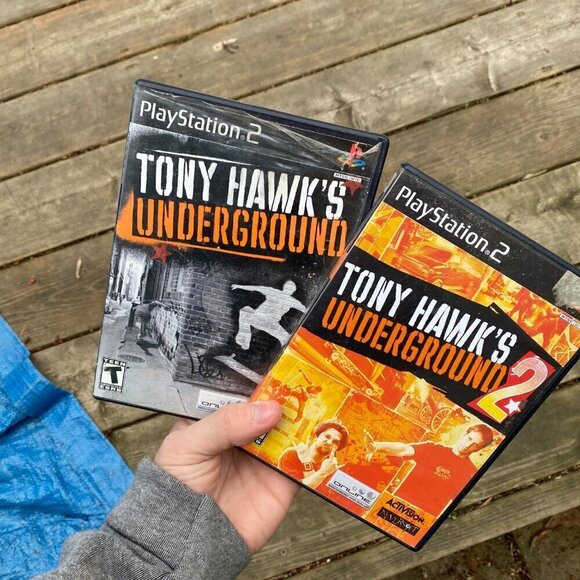 Lot of 2 Sony PlayStation 2 Games Tony Hawks Underground PS2 - Picture 7 of 7